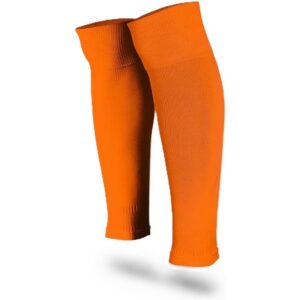 Chaussettes football sans pied orange | Macron Sprint Evo